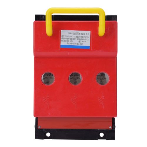 Interrupteur sectionneur electronique HR6-250/310 380/660 V 250/200 A, interrupteur a fusible, cuivre