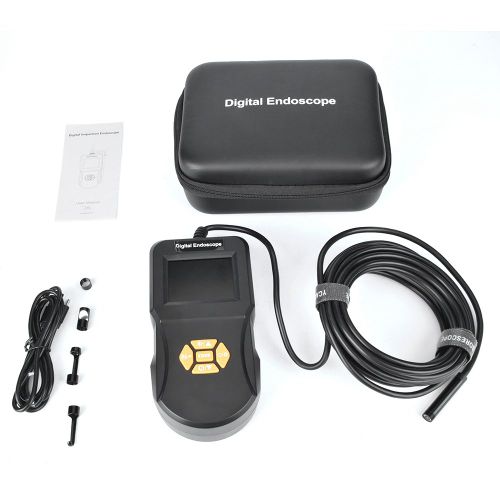 Endoscope industriel etanche avec ecran HD de 2,4 pouces et cable de 5,5 mm
