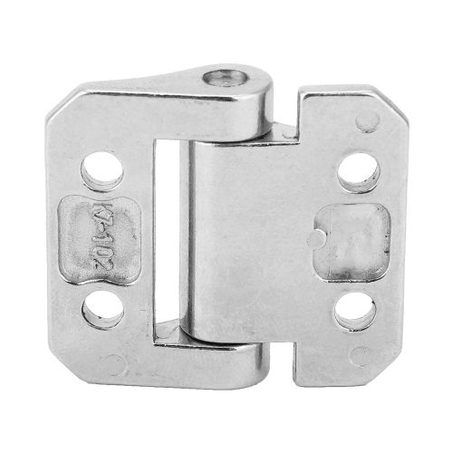 Charniere de torsion en alliage de zinc argente, fixations de positionnement 0/0,25/0,5/0,9/1,2 N.m 0,9 N.m
