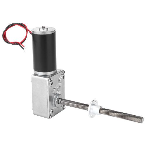 Reducteur a vis sans fin en cuivre a haute torsion, arbre a vis de 8 mm avec bride pour leve-vitre electrique, rapport de reduction 290