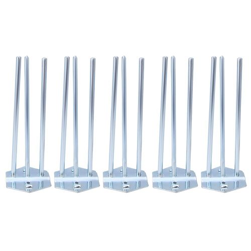 Lot de 5 supports muraux pour pinces, crochets pour panneau perfore, pour garage, atelier, materiel, support a outils, organisateur