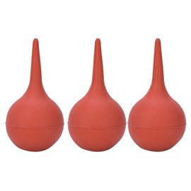 Lot de 3 boules de lavage d'oreilles de 90 ml, outil de laboratoire en caoutchouc pour souffler et presser