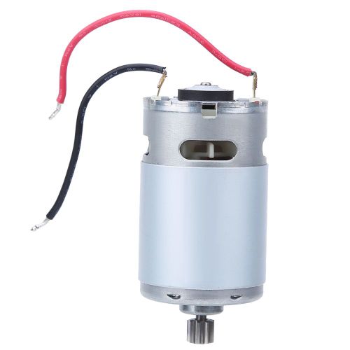 Moteur a engrenages a 9 dents de rechange pour perceuse electrique sans fil rechargeable Li-ion (14,4 V)