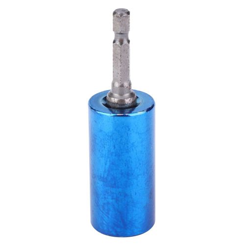 Jeu de cles a douille universelles 7-19 mm avec adaptateur pour perceuse electrique 3/8 po (bleu)