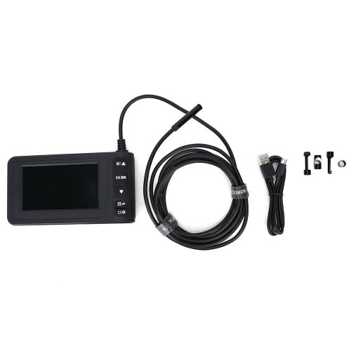 Camera endoscopique etanche avec ecran LCD de 4,3 pouces, pour inspection de tuyaux industriels, cable de 3 metres