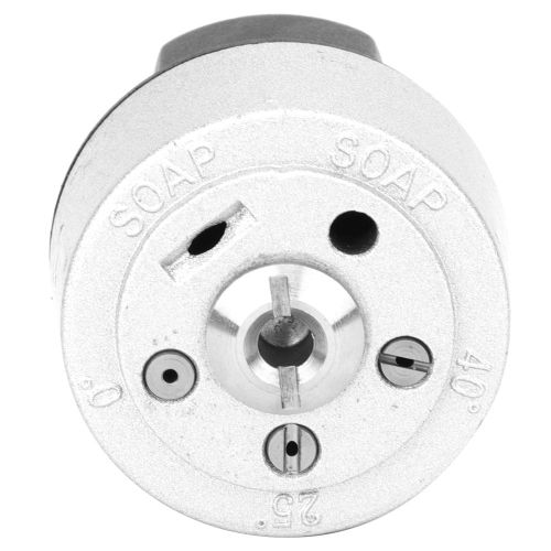 Buse de pulverisation pour nettoyeur haute pression 5 en 1, embout de pulverisation 0¡ã 25¡ã 40¡ã 65¡ã et connecteur rapide de savon 1/4 pouce