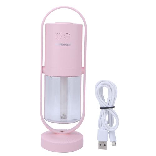 Humidificateur electrique 200 ml DC5 V, brumisateur ultra-silencieux, 40 ml/h, rose