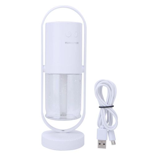 Humidificateur electrique 200 ml DC5 V, brumisateur ultra-silencieux, 40 ml/h, blanc