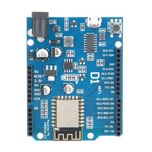 Carte de developpement WiFi OTA WeMos D1 ESP8266 pour programme IDE Arduino
