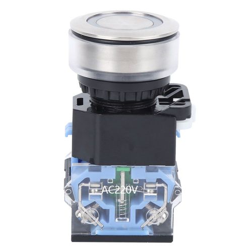 Interrupteur a bouton-poussoir GQ38 AC220 V sans composants industriels legers, 30 mm, autobloquant