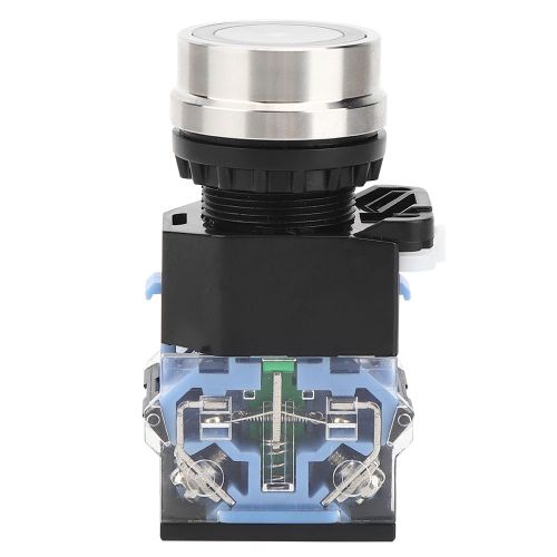 Interrupteur a bouton-poussoir de 22 mm de diametre, sans accessoire industriel leger, GQ38 AC/DC 24 V, autobloquant
