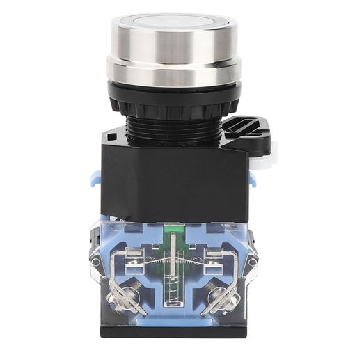 Interrupteur a bouton-poussoir sans composant de commande d'eclairage, diametre d'installation 22 mm, LA38, AC220 V