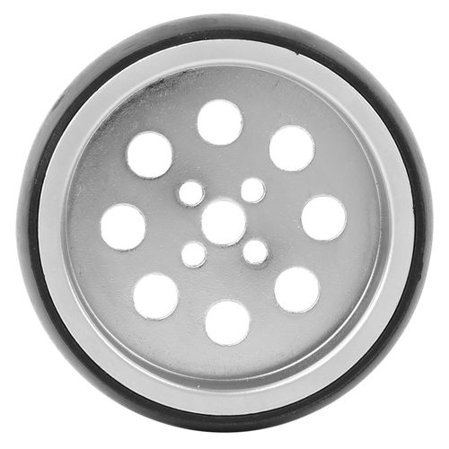 Moyeu de roue metallique pour robot industriel, trou central de 8 mm de diametre interieur