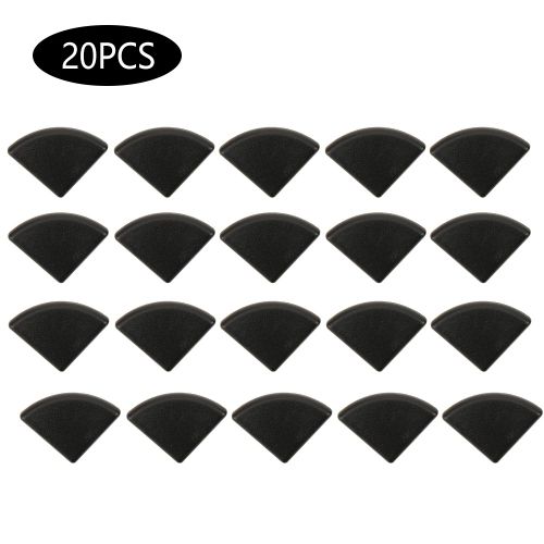 Lot de 20 embouts de fixation en plastique noir pour profiles en aluminium standard UE 2020R/3030R