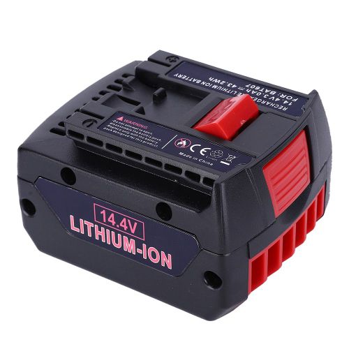 Batterie lithium-ion rechargeable BAT607 14,4 V pour perceuse sans fil Bosch Power Tool 3000 mAh
