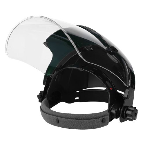 Masque de soudage a double panneau, casque de soudage a l'arc, ecran facial de protection anti-eblouissement et anti-eclaboussures