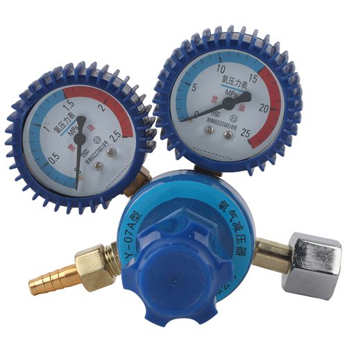 Manometre d'oxygene et d'acetylene, reducteur de pression pour soudage electronique (oxygene)