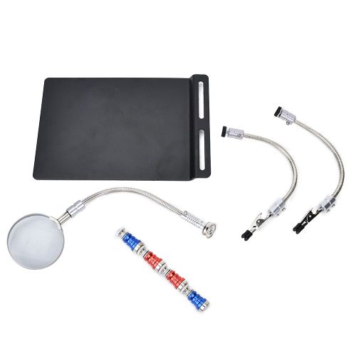 Kit de reparation de support magnetique pour carte mere, clip pour circuit imprime, loupe et entretoises TE-804