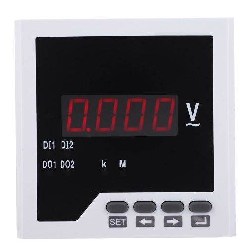 Voltmetre monophase DDM-AV96, affichage LED, haute precision, 220 V CA