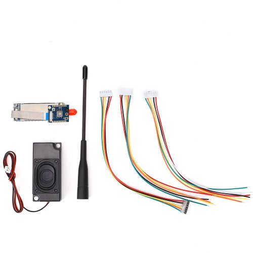 Module radio bidirectionnel UHF 4 W, module talkie-walkie longue distance grande puissance RS485 (SA858 UHF)