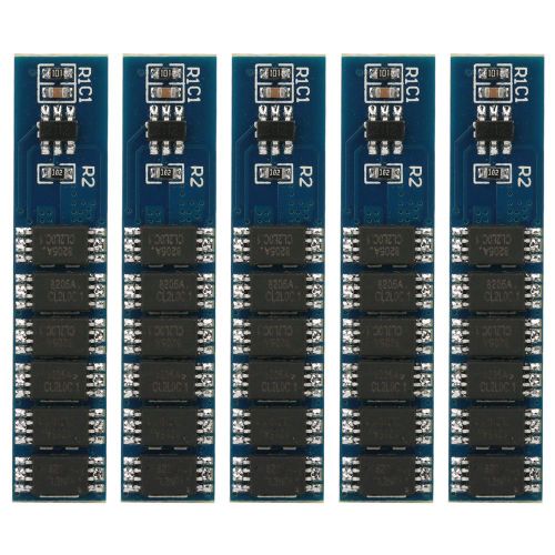 Lot de 5 cartes de protection pour batterie au lithium LiFePO4 1S 3,2 V, Li-ion BMS PCB