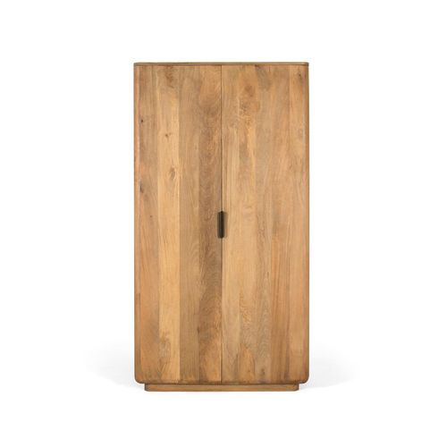 Armoire En Bois De Manguier Aux Coins Arrondis