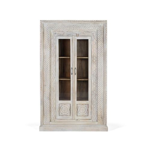 Armoire 2 Portes En Bois De Manguier