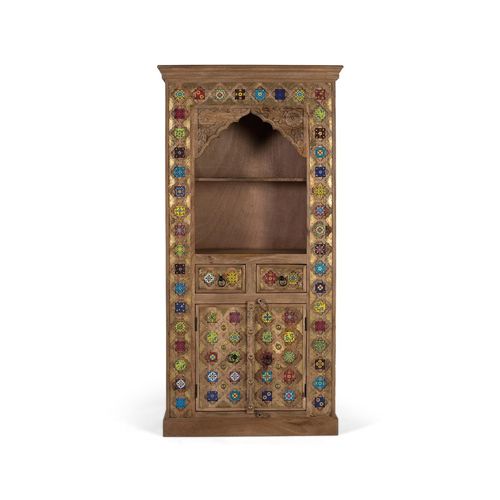 Étagère En Bois De Manguier Au Design Artisanal Unique