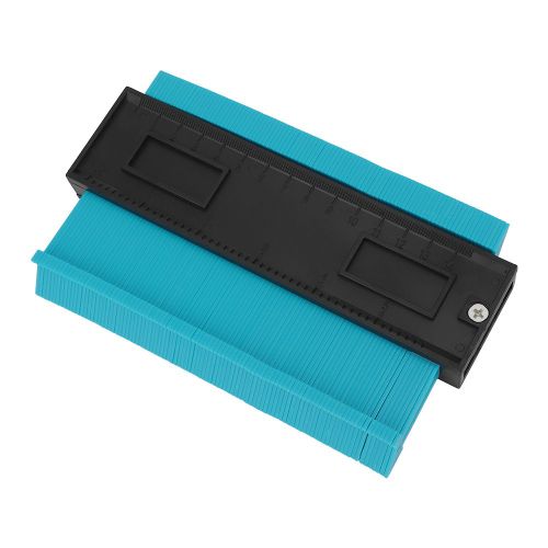 Jauge de duplication de contours en plastique ABS de 6 pouces, outil de travail du bois (vert)