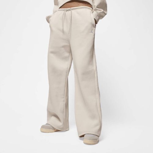 Jordan Brooklyn Fleece Open-Hem Pants Femme Pantalons De Survêtements Beige Taille Xs Vêtements