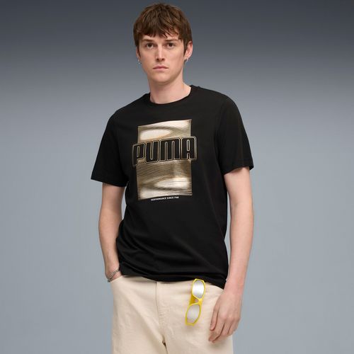 T-Shirt À Motif Métallisé Homme