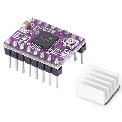 Module de commande de moteur pas a pas AT2100 avec dissipateur thermique pour pieces de robots d'imprimante 3D