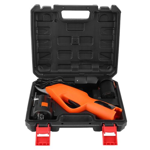 Secateur electrique sans fil Li-ion 12 V pour arbres fruitiers, prise americaine 100-240 V