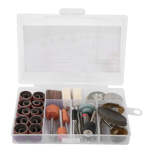 Kit d'accessoires pour meuleuse electrique, 91 pieces, meulage, polissage, coupe, brosse metallique en acier, tete de meulage en pierre, tete de meulage en emeri