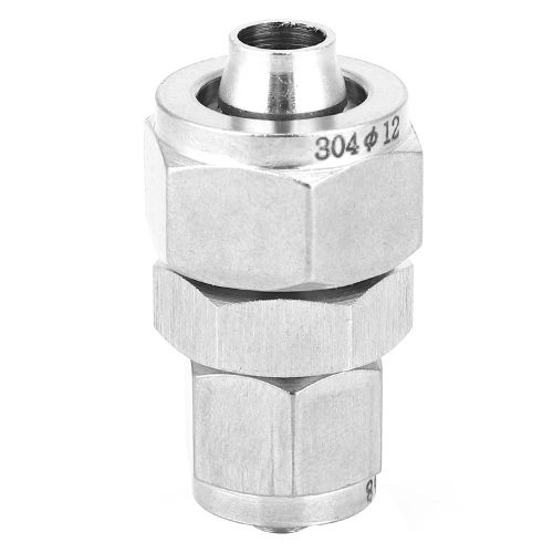 Raccord reducteur pneumatique droit en acier inoxydable a rotation rapide 8-6 mm/10-8 mm/12-8 mm
