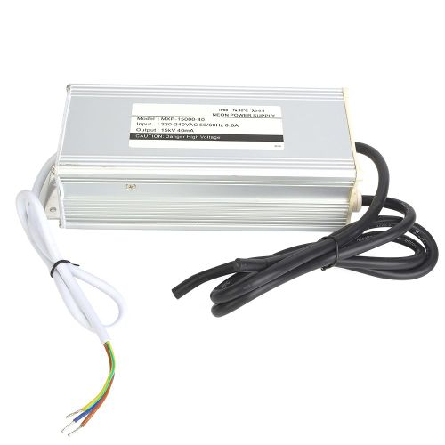 Transformateur electronique pour enseigne au neon MXP-15000-40, alimentation 15 kV 40 mA