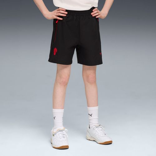 Short Tissé Décontracté Pumatech Ac Milan Enfant Et Adolescent