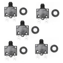 Disjoncteur de compresseur d'air, 5 pieces, protection contre les surcharges et les surintensites, 18 A, 20 A, 22 A, 18 A