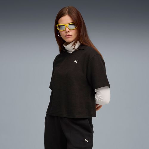 T-Shirt Décontracté À Col Polo Puma Class Femme