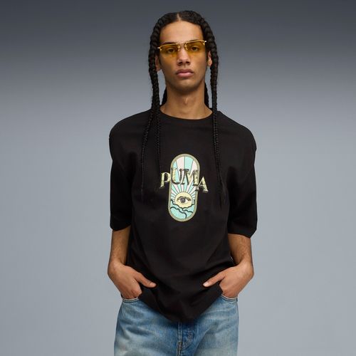 T-Shirt Boxy À Motif Puma Fest Homme