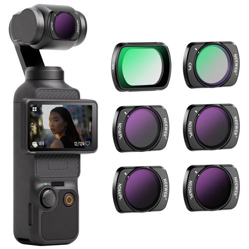 ( Magnetic Ndplcpluv)Jeu De Filtres Magnétiques Nd/Cpl Pour Accessoires Combinés De Créateur Dji Osmo Pocket 3,Filtres À Densité Neutre Pour Caméra D'action-Marque Générale