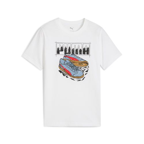 T-Shirt À Motif Sneakers Enfant Et Adolescent