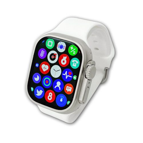 Montre Connectée Android & Ios Multifonction Mc39 Blanche