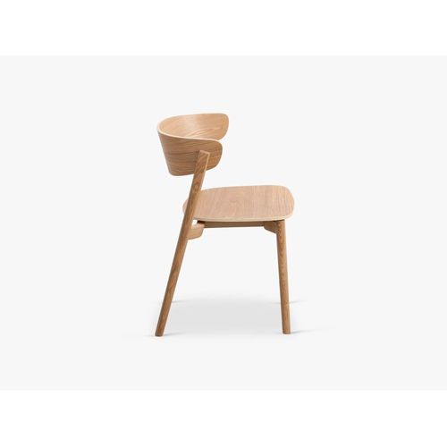 Chaise 1 Place Frêne 52x48.5x73.5 Bois