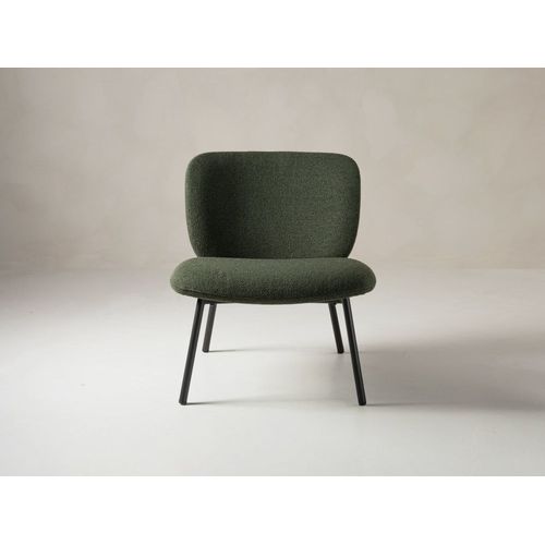 Chaise 1 Place 66x72x75cm Bouclé Khaki