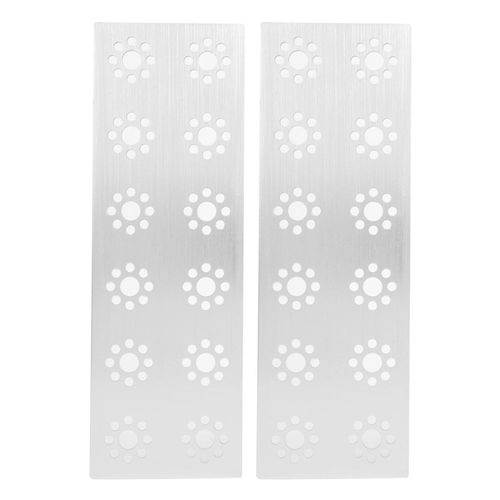 Lot de 2 plaques de construction plates a 6 trous, adaptees aux pieces robotiques TETRIX PRIME Pitsco