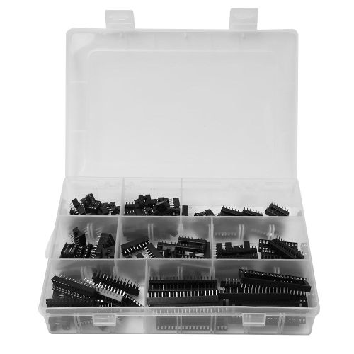 Adaptateur de prise CI 2,54 mm DIP-8 6 14 16 18 24 28 40 broches, connecteur de composant electronique