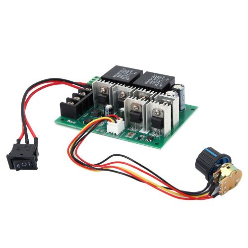 Carte controleur de vitesse de moteur electrique reversible DC 10-50 V 40 A, outil de regulation de vitesse de moteur PWM