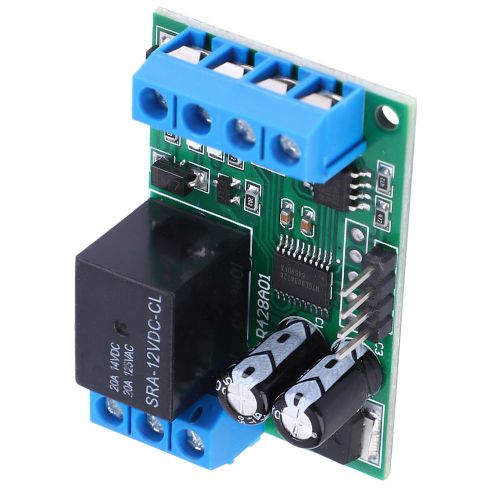 Module de relais de port serie RS485 RTU monocanal CC 12 V, carte controleur PLC