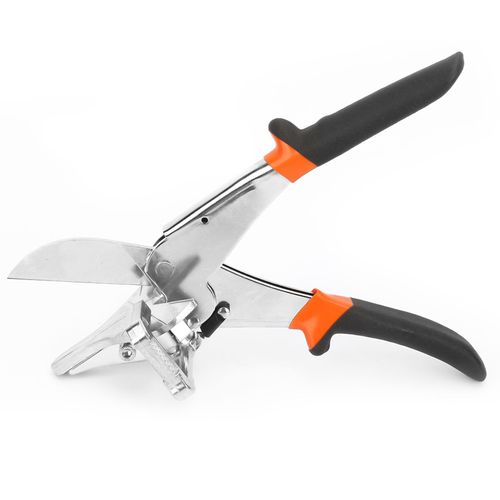 Ciseaux a angle de 0 a 135 degres, lame en acier, coupe-tubes en PVC, coupe-fils et conduits